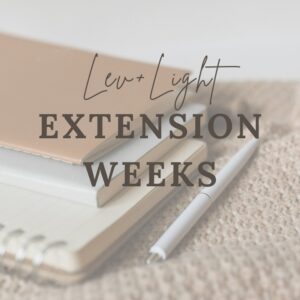Extension Weeks