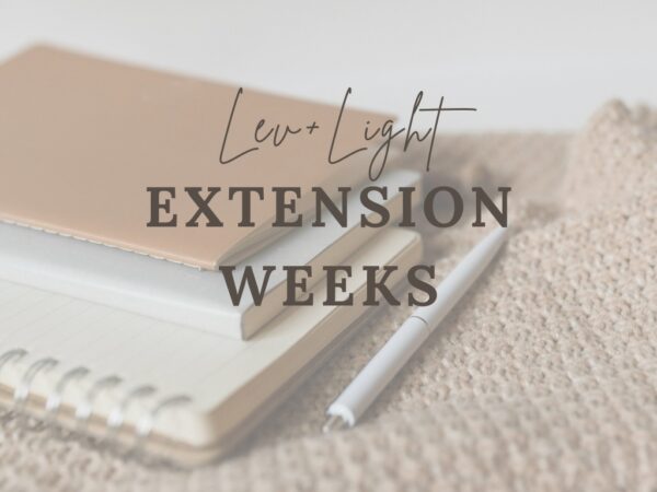 Extension Weeks